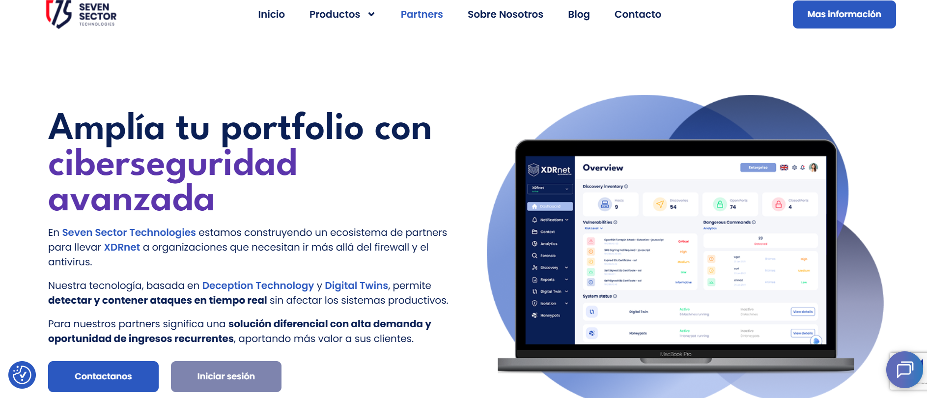 Programa de partners | Seven Sector
